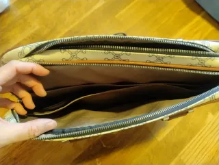 Maletín Tous Beige y Marrón