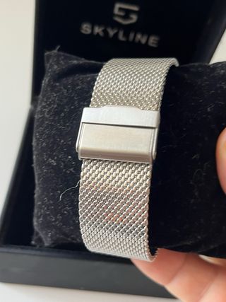 Reloj Skyline de pulsera - Correa metálica