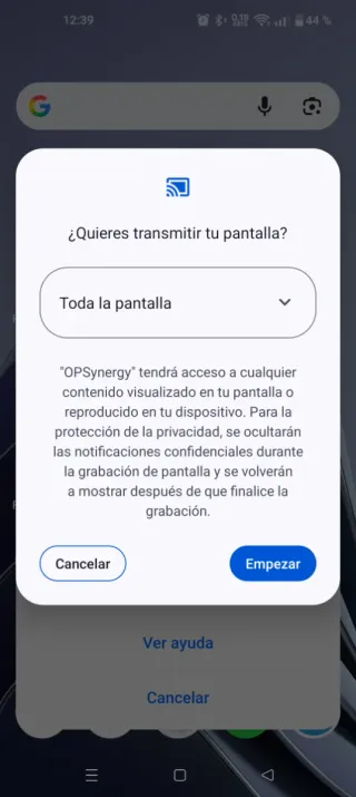 Miracast duplicador señal móvil.