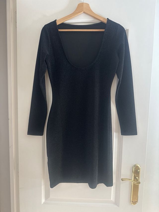 Vestido negro H&M talla S