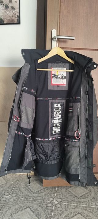 Cazadora Anapurna Negra y Gris doble Ski