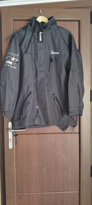 Cazadora Anapurna Negra y Gris doble Ski