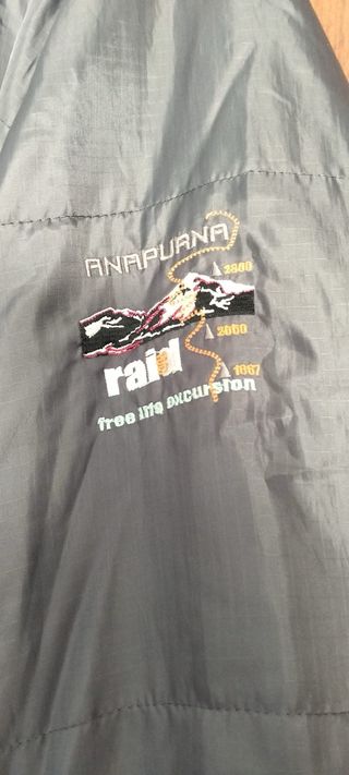 Cazadora Anapurna Negra y Gris doble Ski