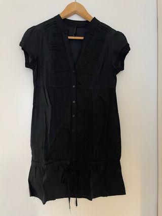 Blusa Stradivarius negra talla S