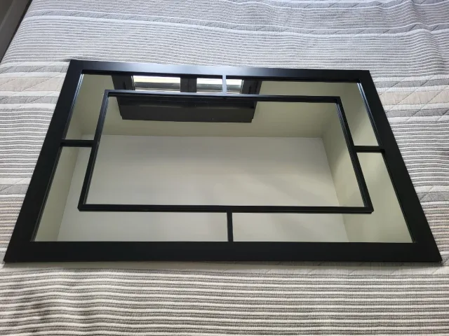 Espejo decorativo negro