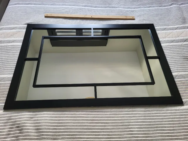 Espejo decorativo negro