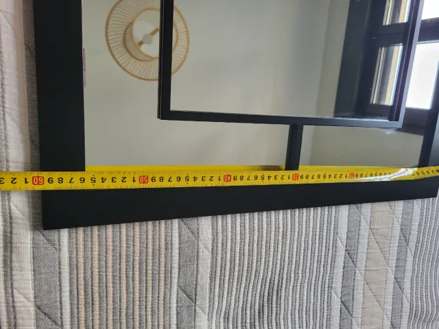 Espejo decorativo negro