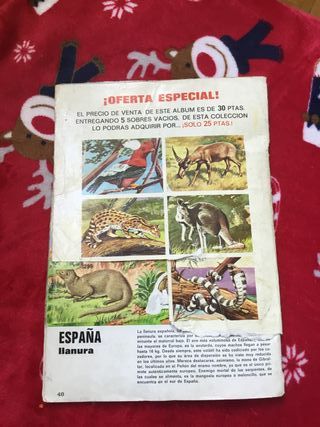 Álbum Cromos Zoo Color - Los Animales del Mundo