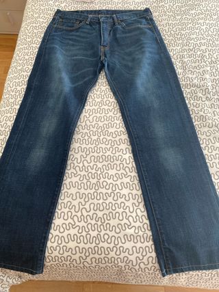 Pantalón Levis 505 Chico Original Azul