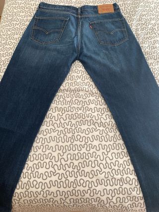Pantalón Levis 505 Chico Original Azul