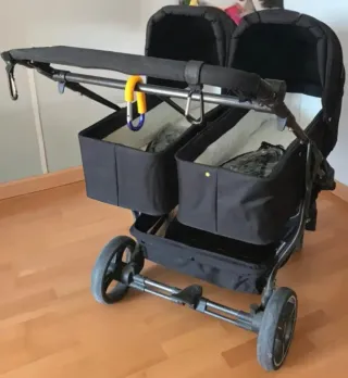 Carro Gemelar Baby Monster Easy Twin 3S