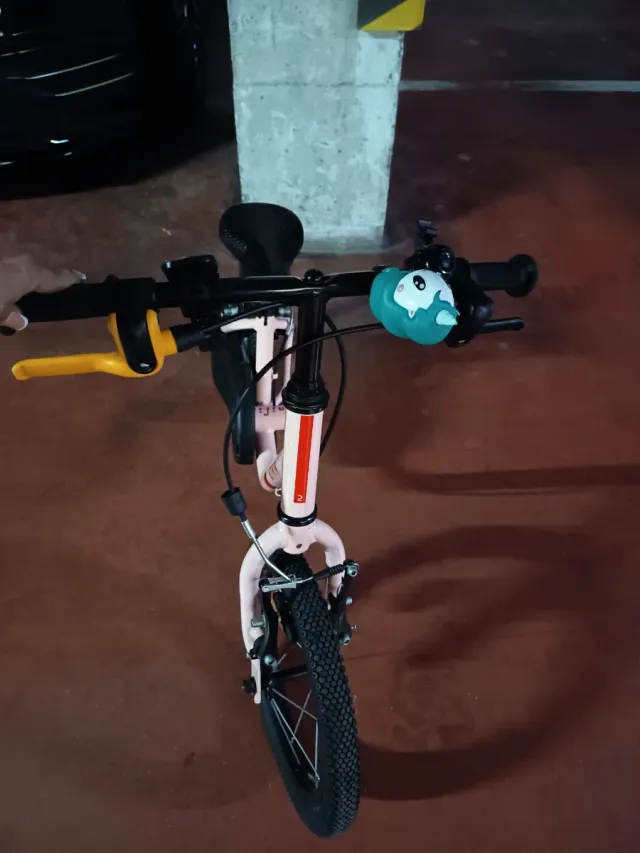 Bicicleta infantil Btwin rosa