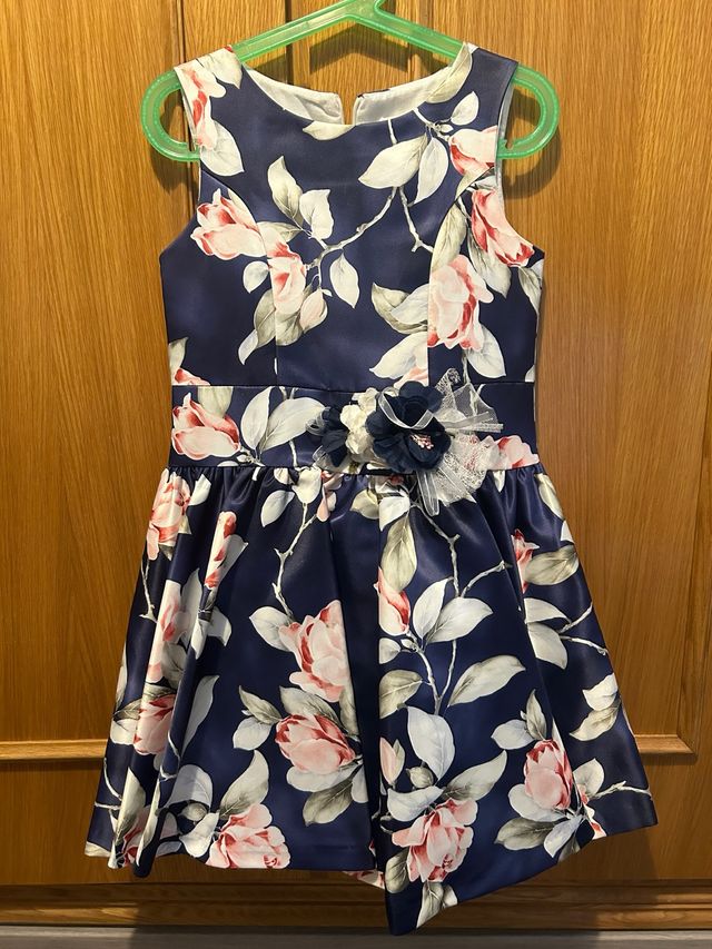 Vestido Lulu T8 floral azul