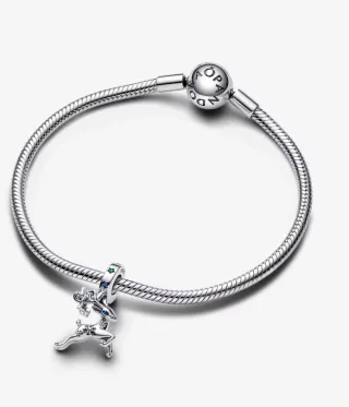 Pandora Reno Navidad plata Multicolor Plata