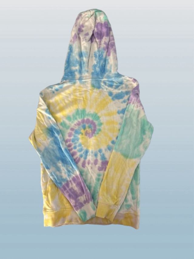 Felpa donna tie-dye