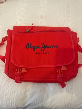 Bolsa Pepe Jeans Roja para portátil