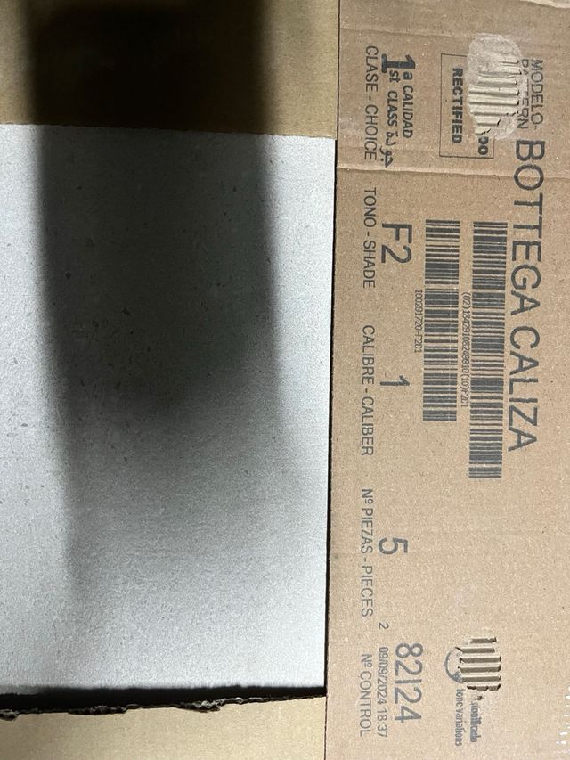 Azulejos Porcelanosa Bottega Caliza 45x120cm (5x5)