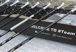 Set de 7 palos de golf TaylorMade Fujikura