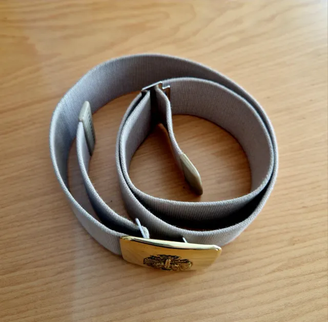 Cinturón dorado Ejército de Tierra.