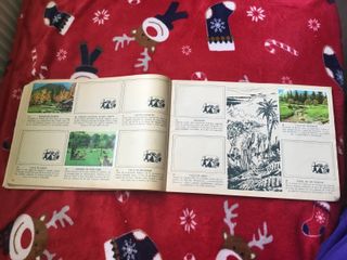 Álbum cromos antiguo La Vuelta al Mundo