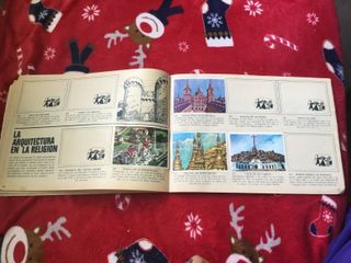 Álbum cromos antiguo La Vuelta al Mundo