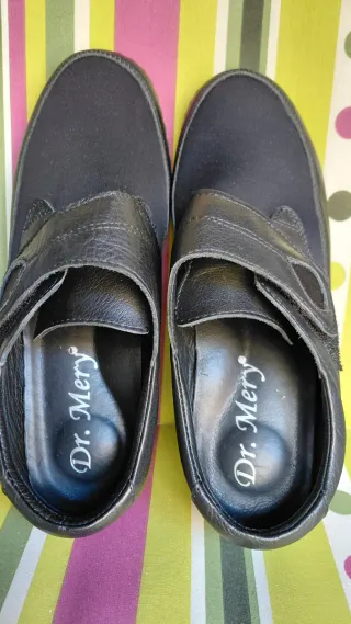 Zapatos de señora Dr. Mery negros