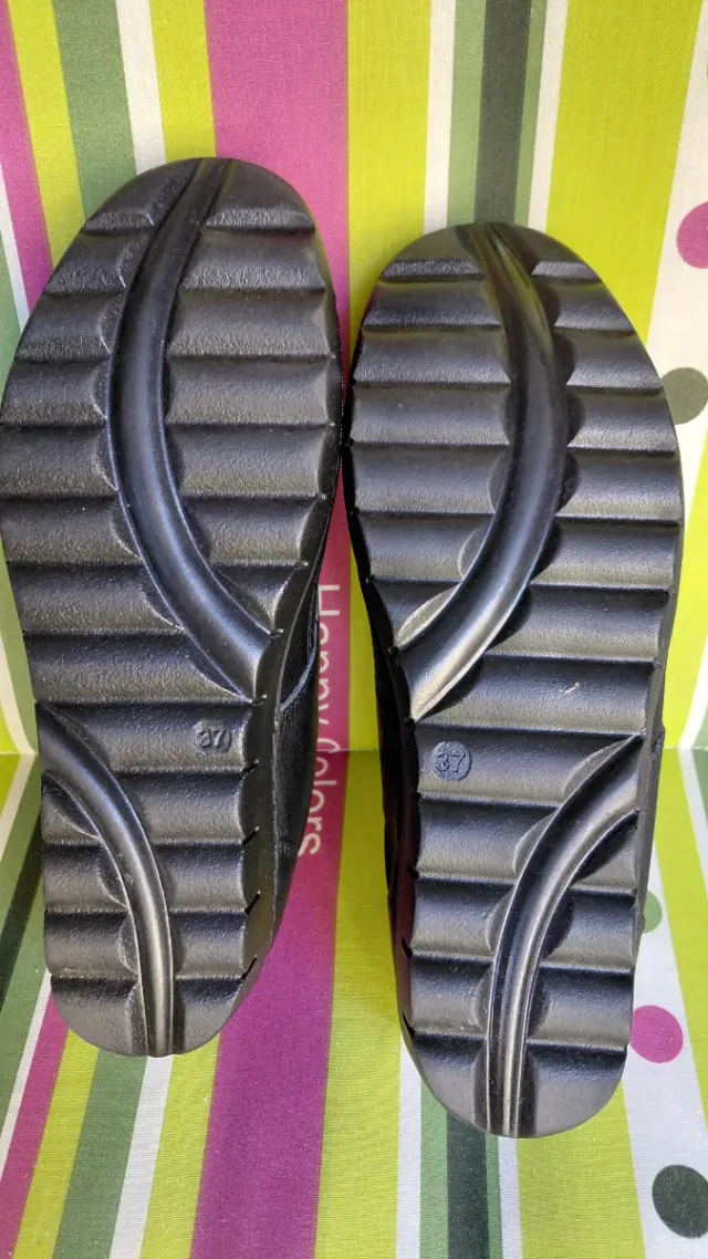 Zapatos de señora Dr. Mery negros