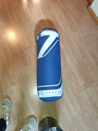 Saco de boxeo Domyos azul