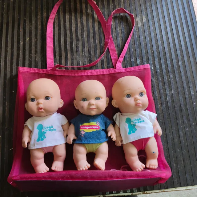 Lote de 3 Bebés Juguete