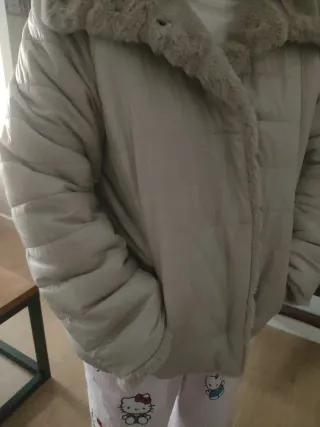 Chaqueta de piel sintética
