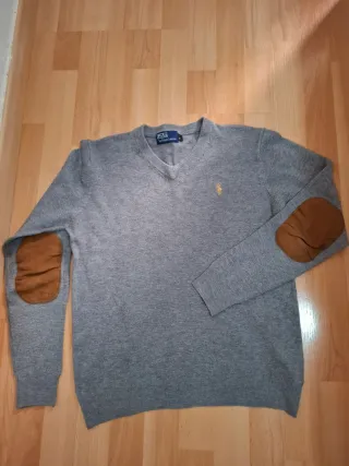 Jersey Polo Ralph Lauren Gris Talla M
