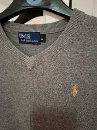 Jersey Polo Ralph Lauren Gris Talla M