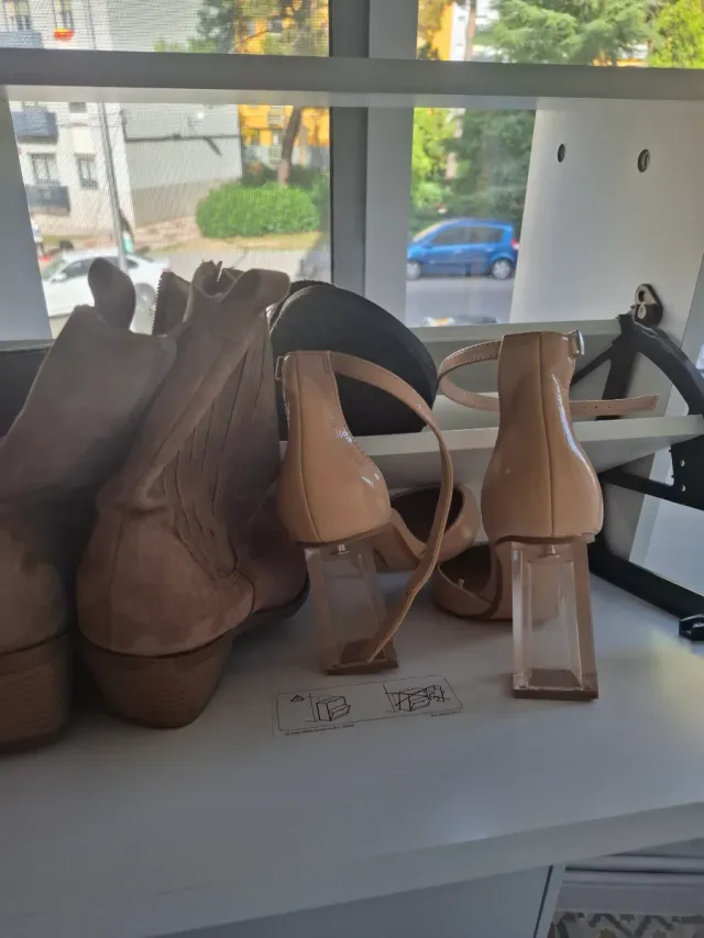 Zapatero blanco 3 baldas