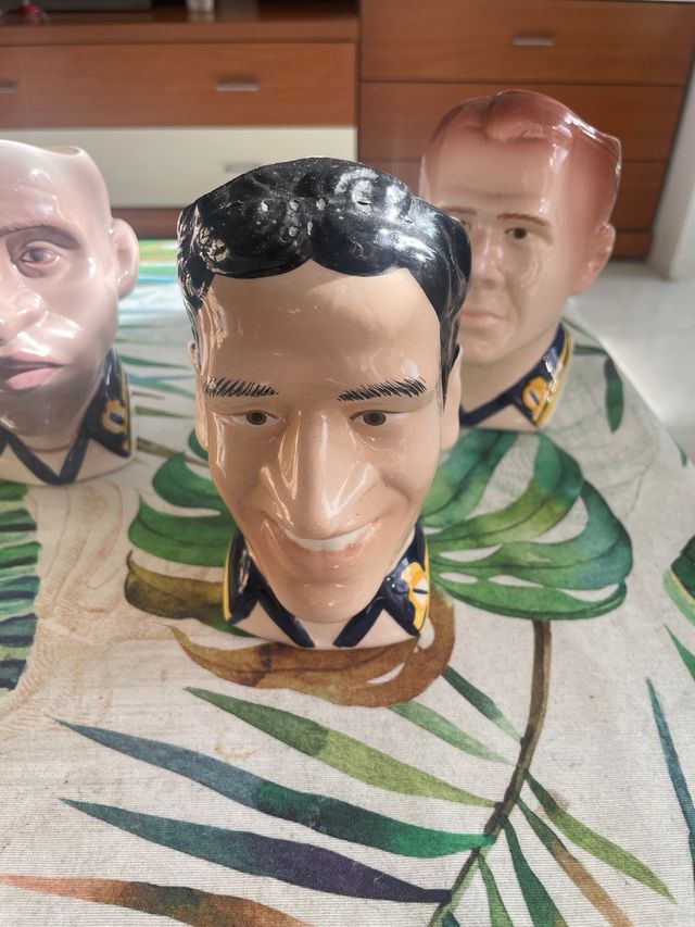 Tazas Real Madrid Antiguas (5 uds)