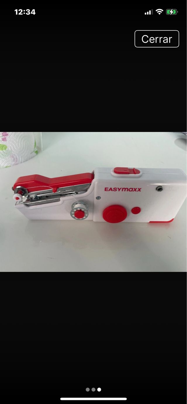 Máquina de coser portátil Easymaxx