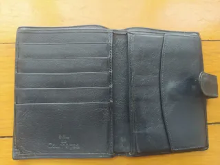 Cartera Monedero Courrèges Azul Marino