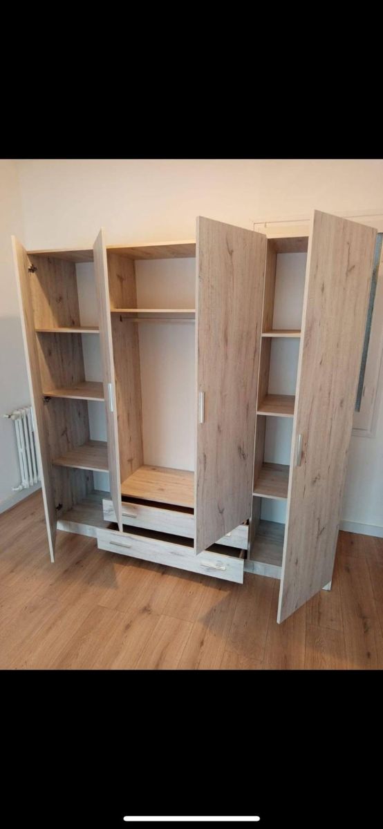 Armario blanco de madera madera todos colores