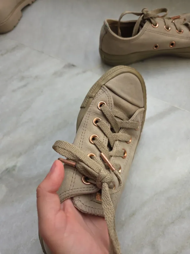 Converse All Star caqui verde