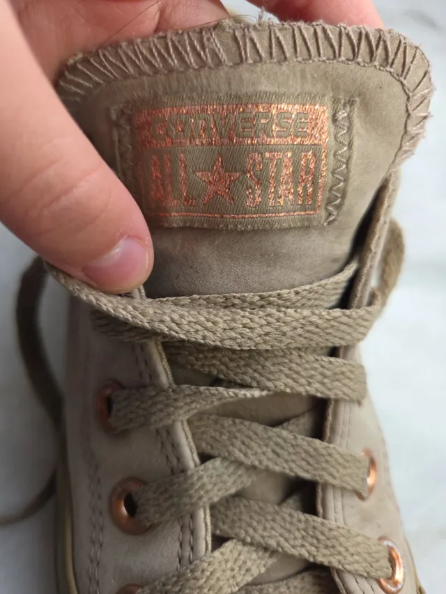 Converse All Star caqui verde