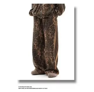 Conjunto deportivo estampado leopardo,S,M,L,XL