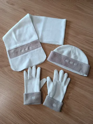 Conjunto Gorro, Guantes y Bufanda Mujer