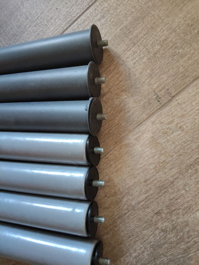 7-Accesorios patas de metal sommier