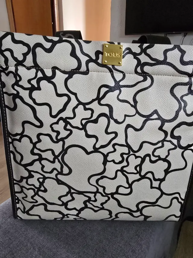 Bolso Tous Blanco y Negro