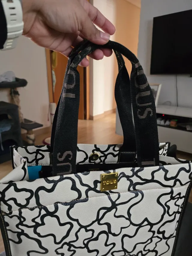 Bolso Tous Blanco y Negro