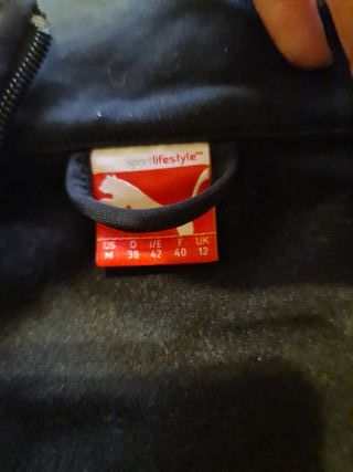 Chaqueta Puma Negra y Rosa Talla M