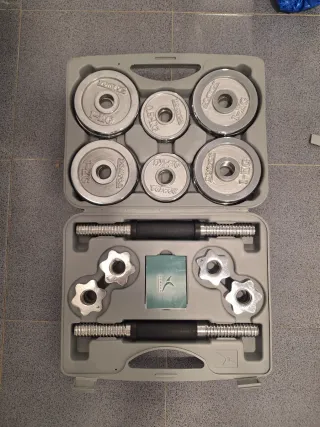 Kit Mancuernas Decathlon 10kg