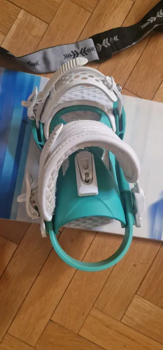 Tabla Snow + Fijaciones + Funda