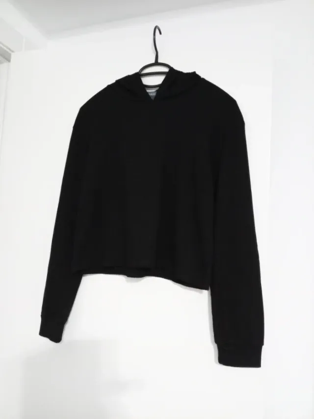 Sudadera con capucha negra Primark mujer