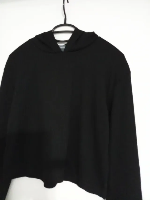 Sudadera con capucha negra Primark mujer