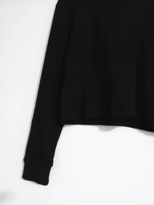 Sudadera con capucha negra Primark mujer
